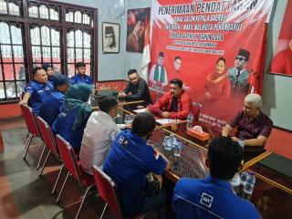 Demokrat Ambil Formulir Balon Penjaringan Kepala Daerah 2024 ke Kantor PDIP Pekanbaru
