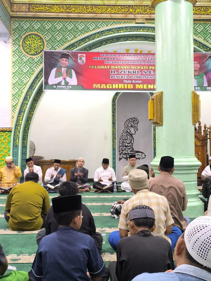 Bupati Zukri Ingin Magrib Mengaji Menjadi Tradisi yang Berkelanjutan