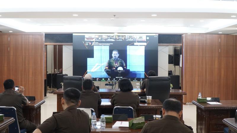 Kajati Riau mengikuti Dialog Publik RPP KUHP 2024 dan Launching Blue Print Transformasi Penuntutan