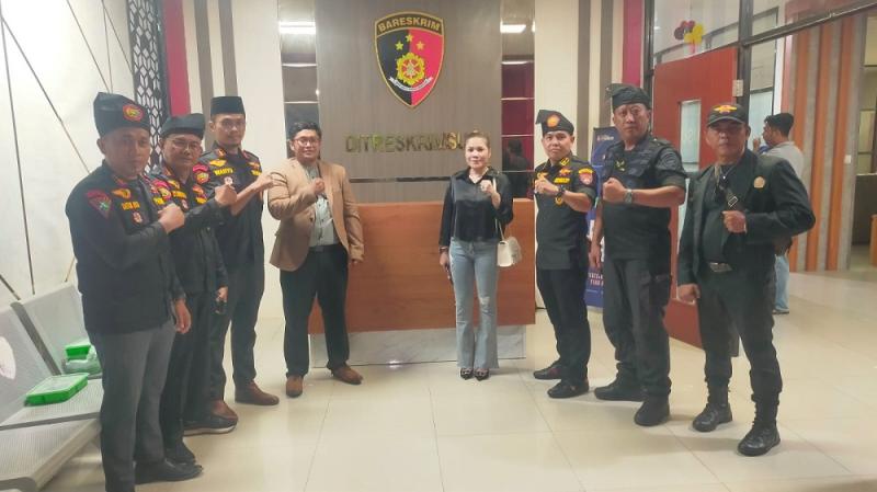 LLMB Riau Kepri dan Sumut Laporkan Muhammad Nishar ke Ditreskrimsus Polda Riau