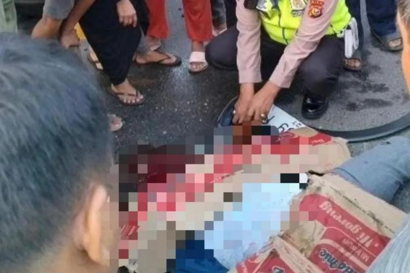 Tragis! Wanita Paruh Baya di Pekanbaru Tewas Ditabrak Mahasiswi