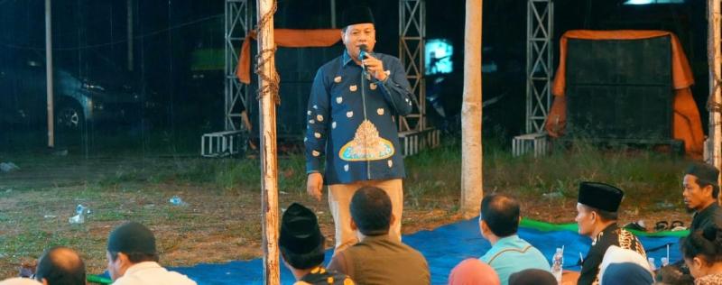Bupati Kuansing Hadiri Wayangan Peringatan 1 Muharram 1446 Hijriah