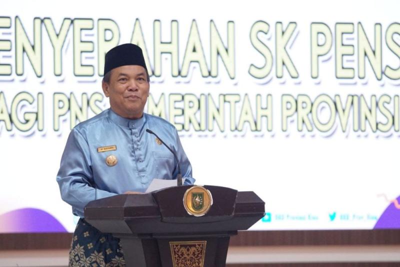 49 PNS Pemprov Terima SK Pensiun, Ini Pj Gubernur Riau