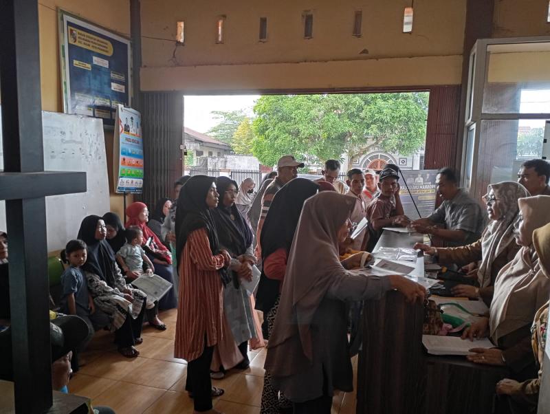 Semarakkan HUT Pekanbaru ke 240 Tahun, Disdukcapil Beri Pelayanan di Kecamatan Kulim