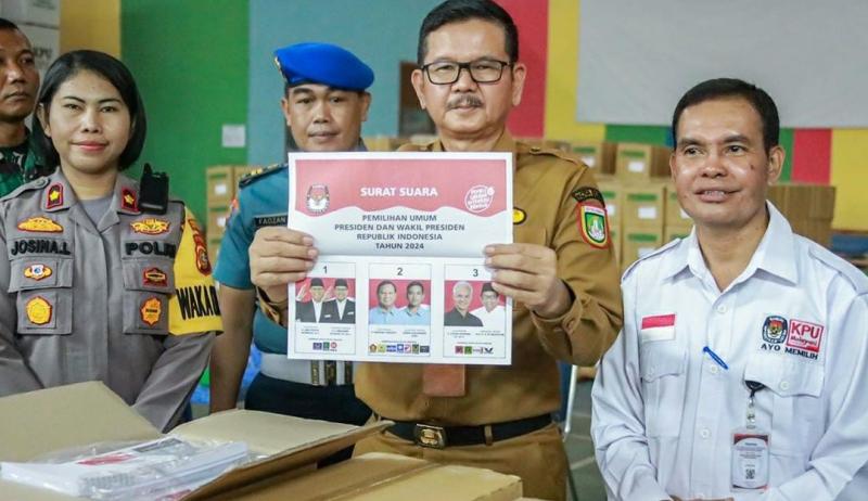 Pelipatan dan Penyortiran Surat Suara Mulai Dilaksanakan Dibawah Pengawasan Ketat