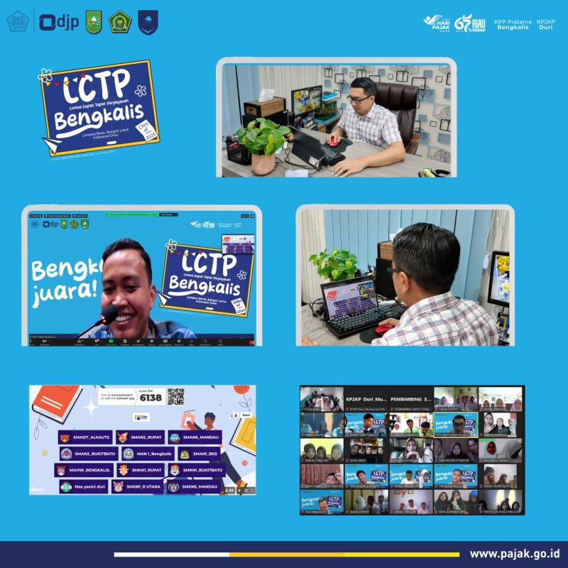 57 SMA Sederajat di Kabupaten Bengkalis Ikut Lomba Cepat Tepat Perpajakan