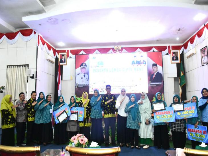 Kecamatan Bangkinang Raih Juara Satu Lomba Cipta Menu B2SA Tingkat Kabupaten Kampar Tahun 2024