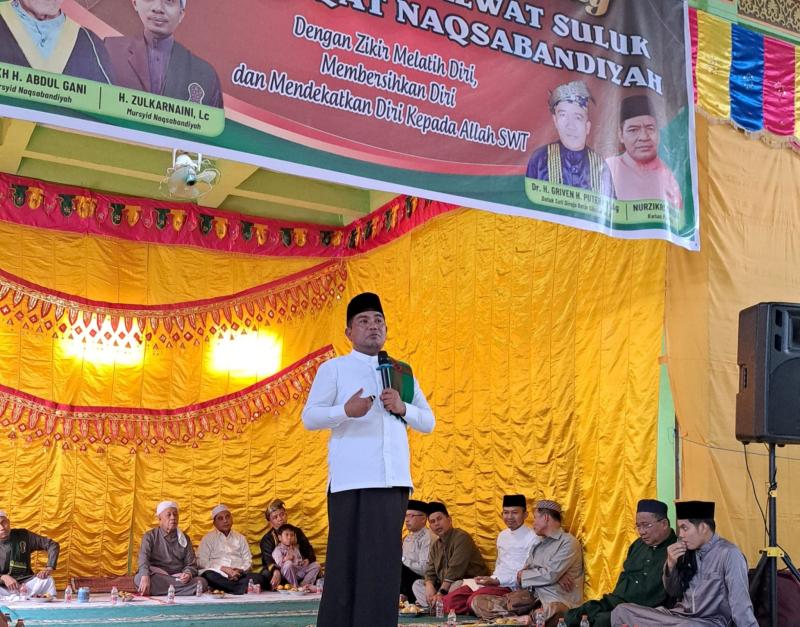 Bupati Zukri Tetapkan Desa Rantau Baru Sebagai Desa Suluk