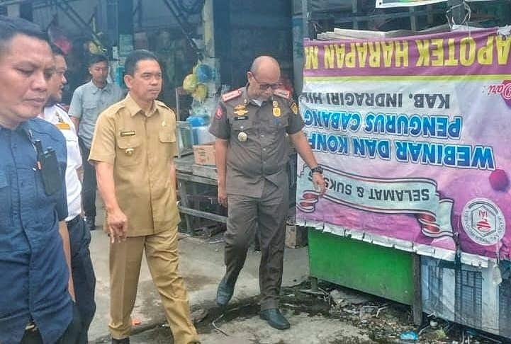 Soroti Kebersihan Tembilahan, Pj Bupati Inhil Minta DLHK Pro aktif