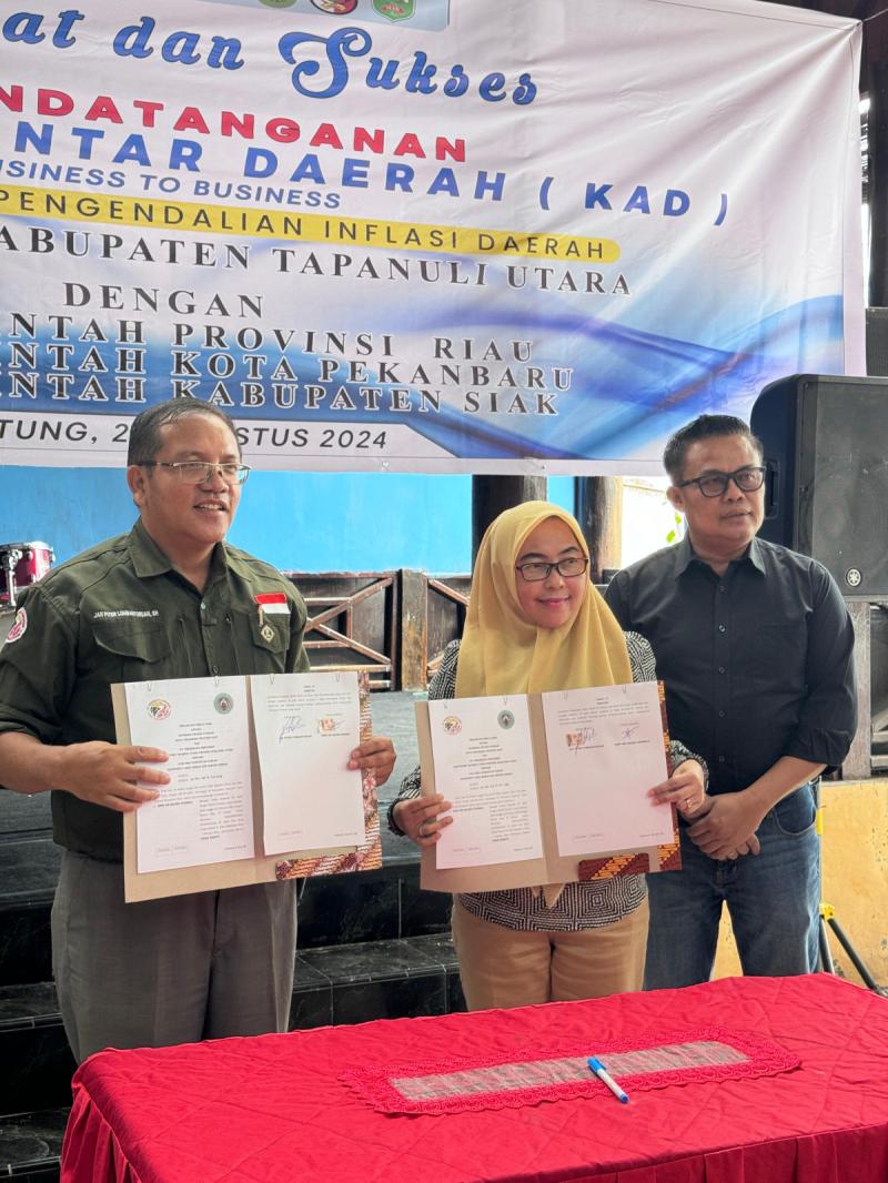 Pasok Cabai Merah, Pemko Pekanbaru Bersama Pemkab Siak Jalin Kerjasama dengan Pemkab Tapanuli 