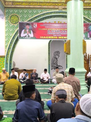 Bupati Zukri Ingin Magrib Mengaji Menjadi Tradisi yang Berkelanjutan