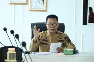 Renovasi Tuntas, Pemko Pekanbaru Gesa Pemasangan Interior di Sentra UMKM