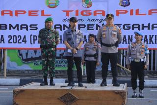 Pemko Pekanbaru Gelar Apel Tiga Pilar Jelang Pilkada dan HUT Ke-79 Kemerdekaan RI