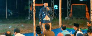 Bupati Kuansing Hadiri Wayangan Peringatan 1 Muharram 1446 Hijriah