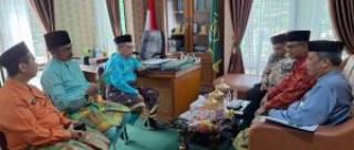 Tingkatkan Pengelolaan Wakaf, BWI Provinsi Riau Sambangi Kemenag Pelalawan