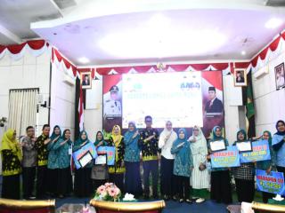 Kecamatan Bangkinang Raih Juara Satu Lomba Cipta Menu B2SA Tingkat Kabupaten Kampar Tahun 2024