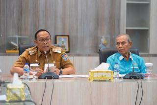 Bahas PON Aceh-Sumut, Pj Gubernur Riau Rapat Bersama KONI dan Dispora