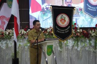 Pj Bupati Inhil Hadiri Perayaan HUT Ikatan Bidan Indonesia ke-73