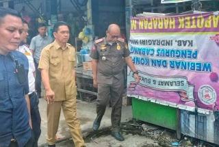Soroti Kebersihan Tembilahan, Pj Bupati Inhil Minta DLHK Pro aktif