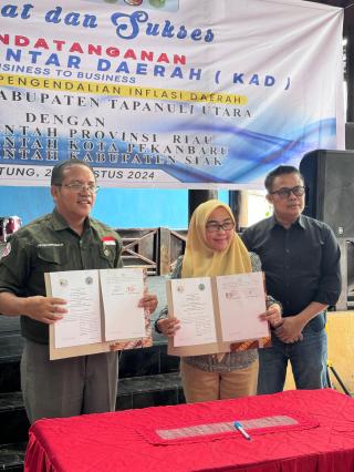 Pasok Cabai Merah, Pemko Pekanbaru Bersama Pemkab Siak Jalin Kerjasama dengan Pemkab Tapanuli 