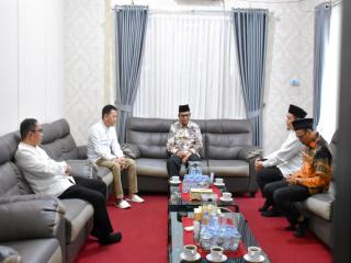 Pj Bupati Kampar Sambut Baik Audiensi Badan Wakaf Indonesia Provinsi Riau