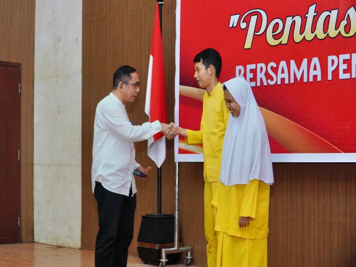 Bersama Penyandang Disabilitas, KPU Kampar Gelar "Pentas Seni Demokrasi"