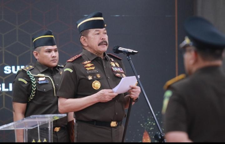 Pelantikan Eselon II, Jaksa Agung RI: Tidak Ada Ruang bagi Jajaran Kejaksaan Berpolitik Praktis