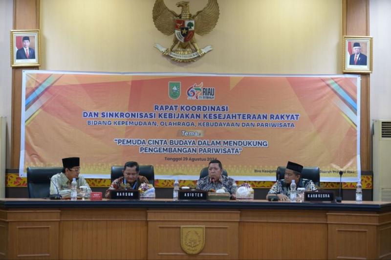 Pemprov Riau Gelar Rakor Kebijakan Kesejahteraan Rakyat Tahun 2024