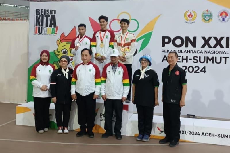Pesenam Riau Abiyu Rafi Sumbang Emas Kedua