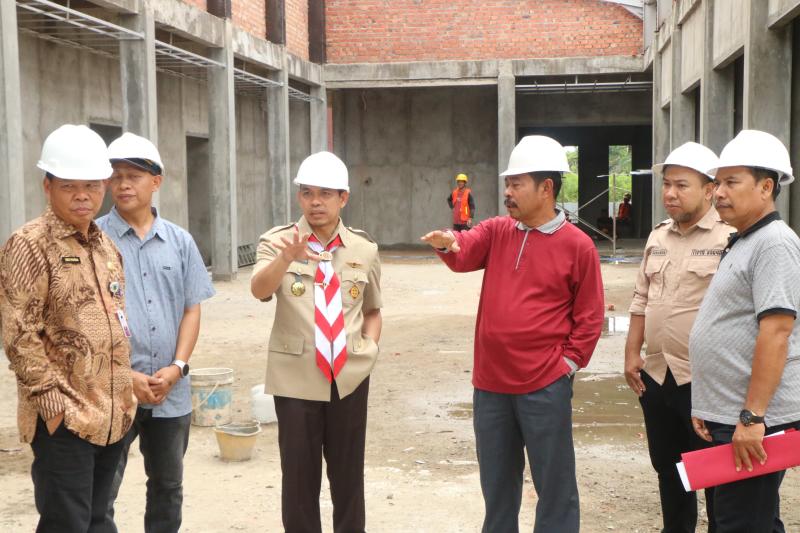 Pj Bupati Erisman Yahya Ungkapkan Bangunan MPP Rampung November 2024