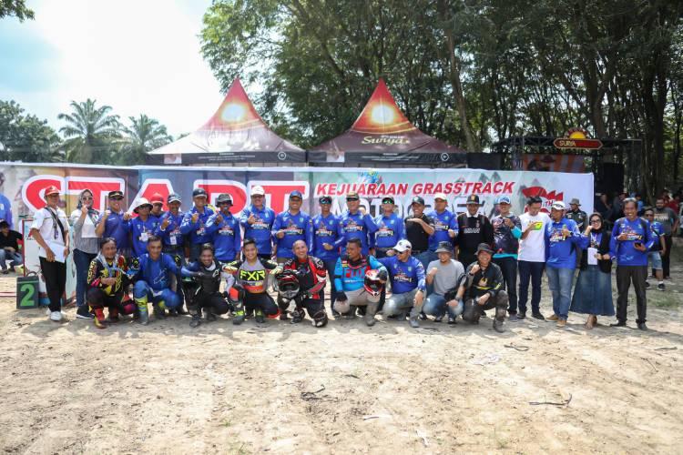 Ratusan Pembalap Ikuti Grasstrack Motocross Wali Kota Dumai Cup 1 2024