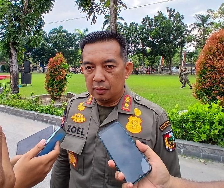 Satpol PP Pekanbaru Ingatkan Pemasangan APS Jangan di Sembarangan Tempat