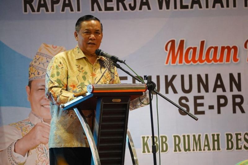 Sekda SF Hariyanto Ramah Tamah Bersama PW-KBB Provinsi Riau