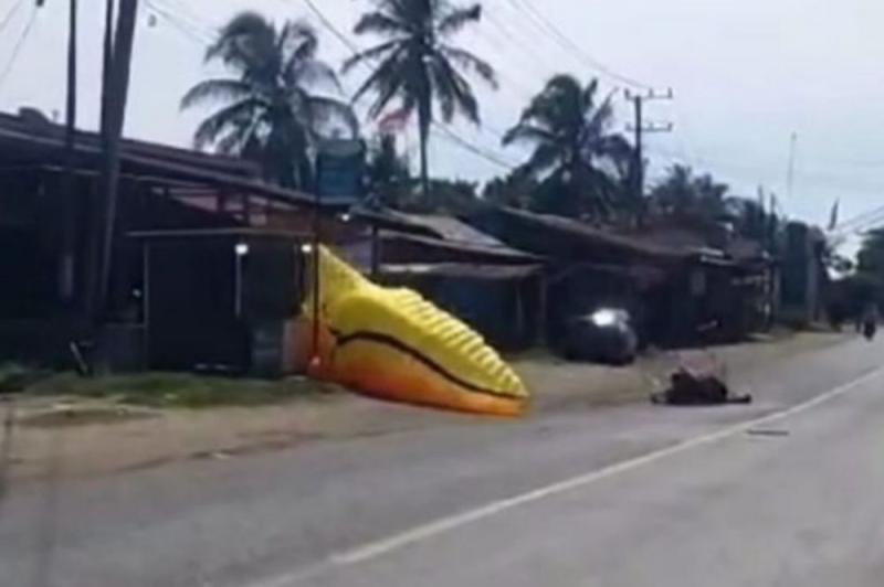 Gegara Mesin Meledak, Atlet Paramotor Riau Gagal Mendarat Sempurna di PON Aceh