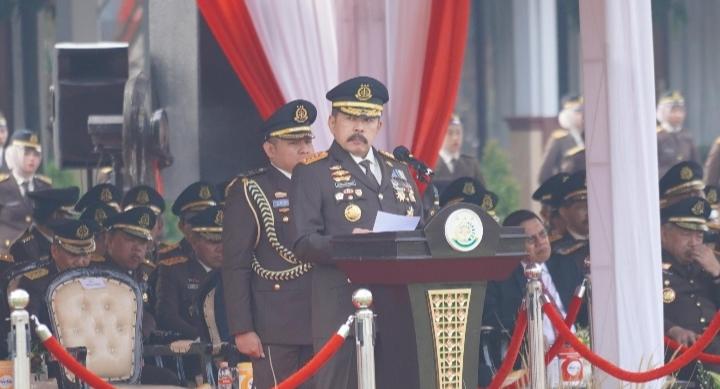 Tahun Terakhir, Jaksa Agung ST Burhanuddin Memimpin Upacara Hari Lahir Kejaksaan