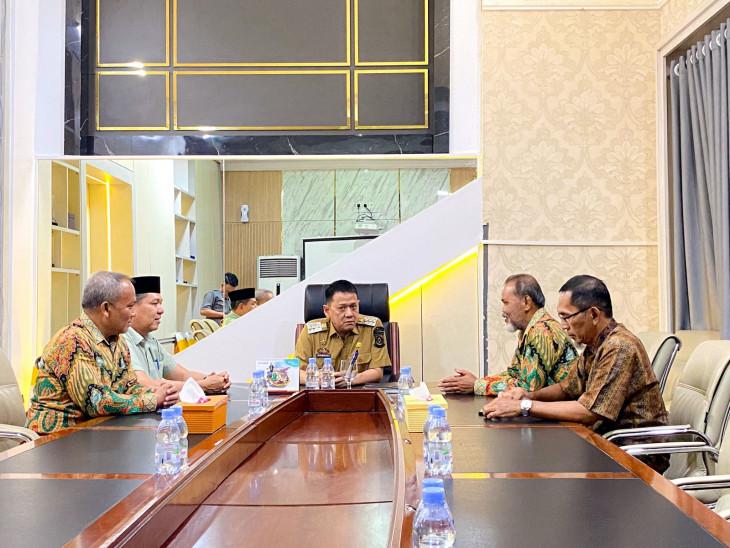 Jelang Tabligh Akbar, Pj Bupati Hambali Terima Audiensi PD Muhammadiyah Kampar