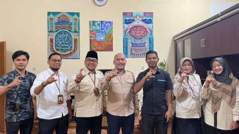 Komisi Informasi Provinsi Riau Lakukan Visitasi ke Kemenag Kota Pekanbaru