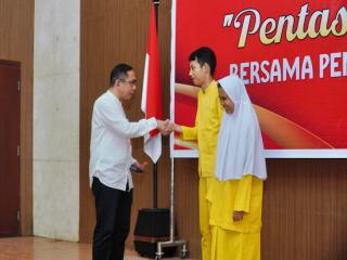 Bersama Penyandang Disabilitas, KPU Kampar Gelar "Pentas Seni Demokrasi"