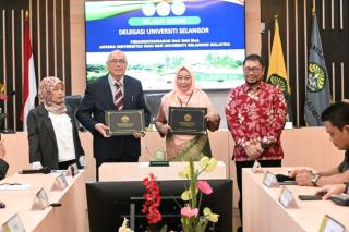 UNRI dan Universiti Selangor Malaysia Jalin Kerja Sama