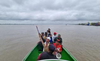 Kadis Pariwisata Meranti Buka Lomba Sampan Layar Desa Bandul