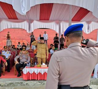 Bupati Zukri Apresiasi Kegiatan Sispam Kota Polres Pelalawan Dalam Rangka Pilkada Serentak 2024