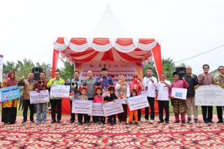 Tingkatkan Inklusi Keuangan Desa, OJK Riau Gelar Pasar Keuangan Rakyat Kampung Sengkemang