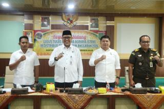 Pj Bupati Inhil Pimpin Sidang GTRA Redistribusi Tanah 2024