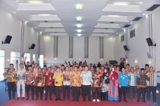 Seluruh Pj Kades dan Lurah di Bengkalis Ikuti Rakor Program Unggulan Bermasa 2024