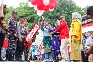10.000 Pelajar di Meranti Ramaikan Pawai Akbar Budaya Pendidikan