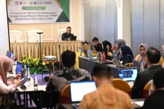 UNRI Gelar Workshop bagi Pendamping Tenaga Kerja Mandiri Pemula Tahun 2024