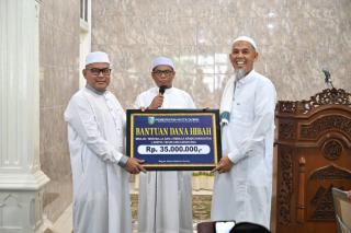 Kunjungi Masjid Nurul Falah Taman Mitra, Wako Paisal Laksanakan Safari Jumat
