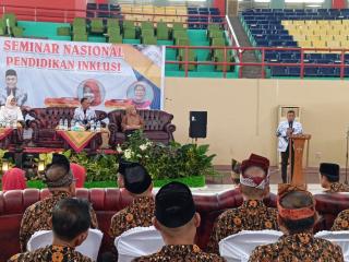Bupati Zukri Hadiri Seminar Nasional Pendidikan Inklusi