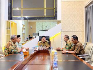 Jelang Tabligh Akbar, Pj Bupati Hambali Terima Audiensi PD Muhammadiyah Kampar
