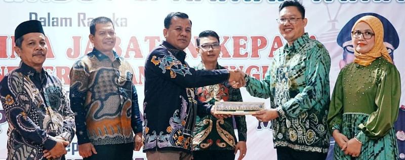 Bupati Hadiri Sertijab Kepala Kejari Kuansing